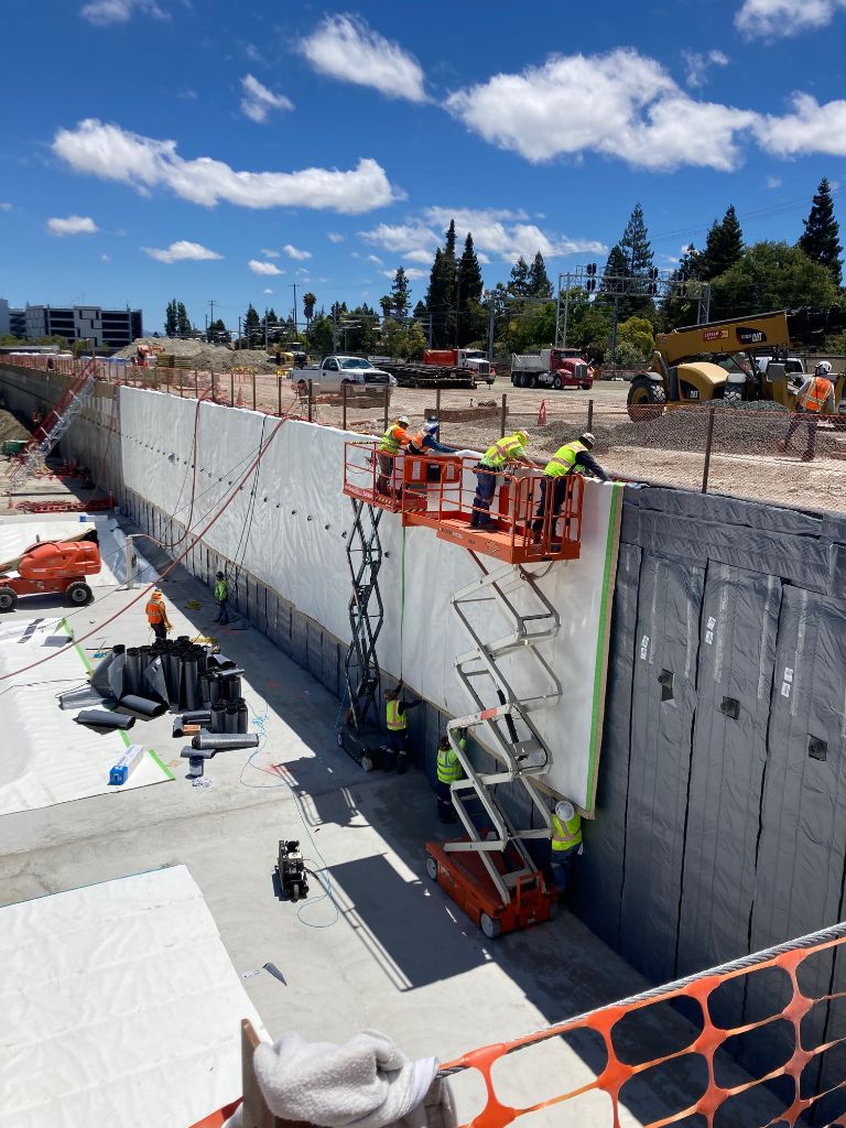 Aqua Proof crew working on Intuitive Surgical project